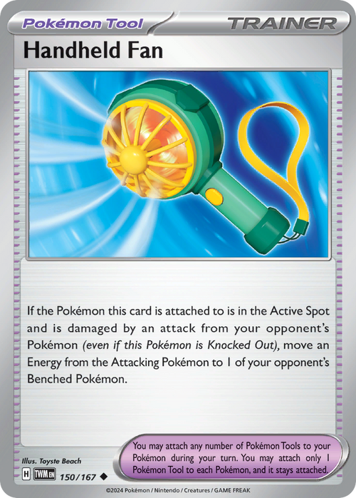 Handheld Fan 150/167 Uncommon Twilight Masquerade Reverse Holo