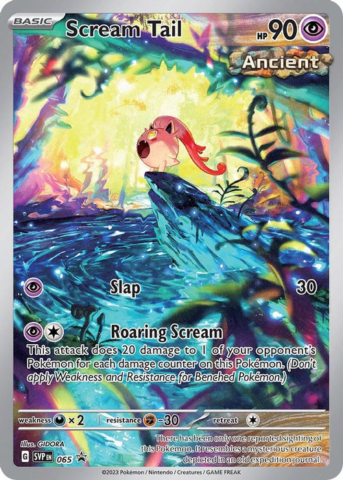 Scream Tail 065 Holo Promo Scarlet & Violet Sealed Promo Pokemon NM