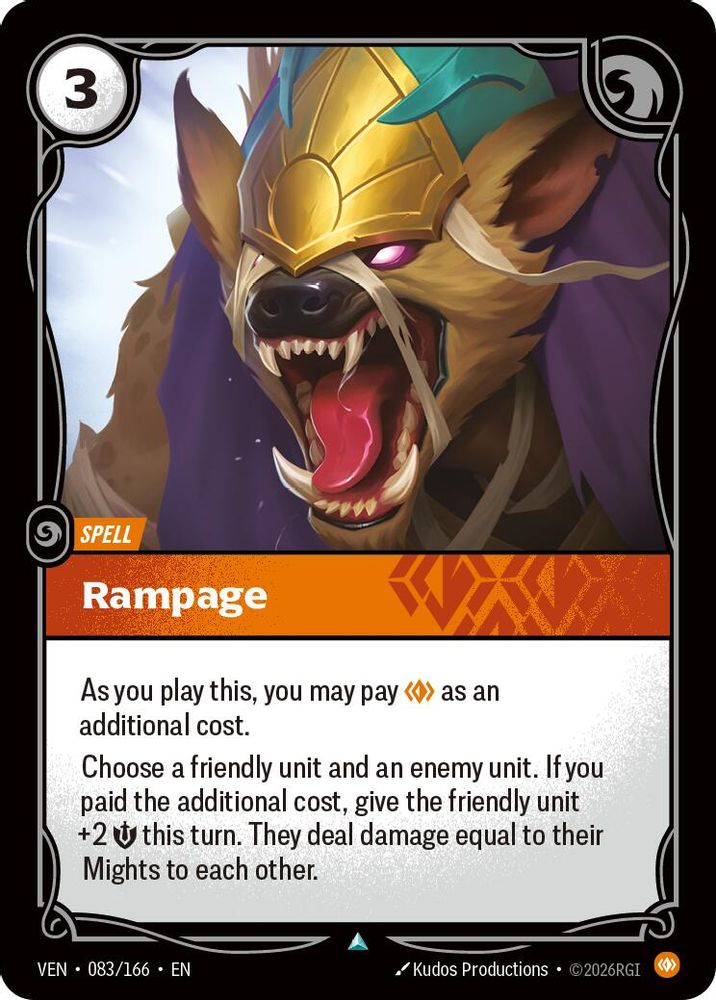 Rampage 083/166 Uncommon Vendetta