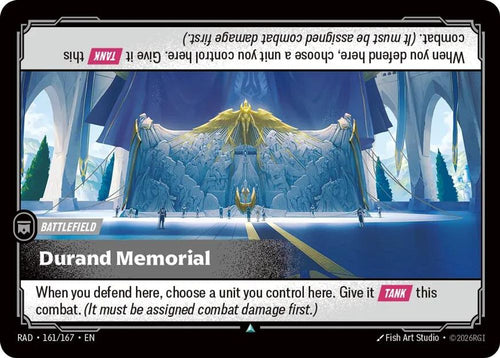 Durand Memorial 161/167 Uncommon Radiance Riftbound NM