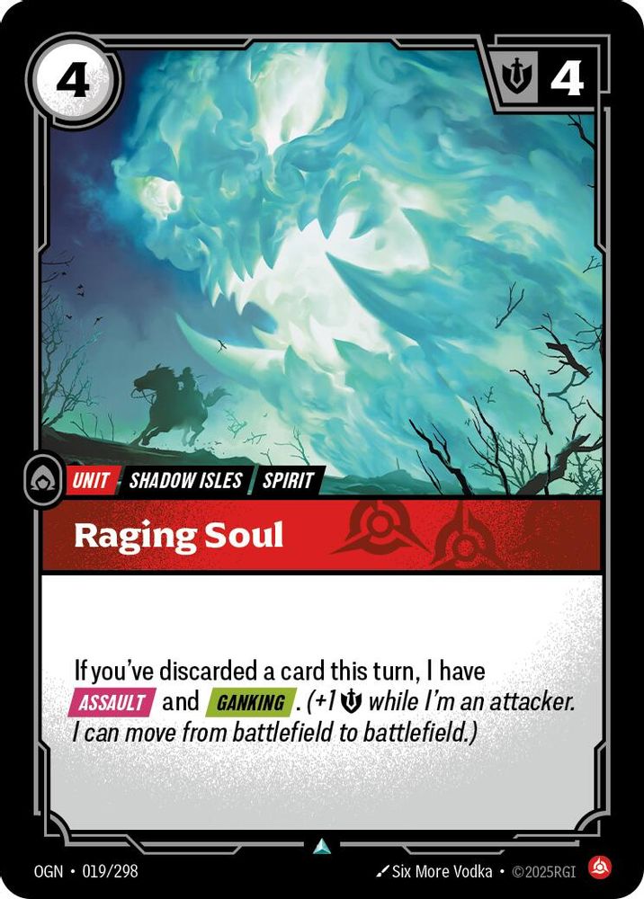 Raging Soul 019/298 Uncommon Origins