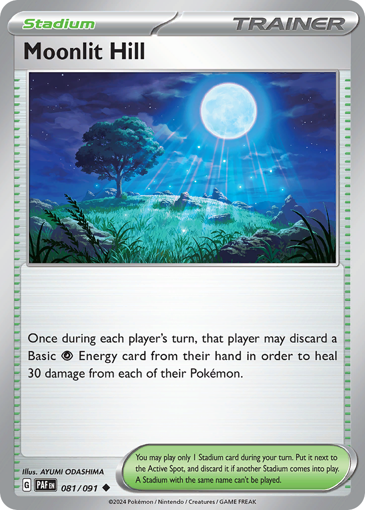 Moonlit Hill 081/091 Uncommon Paldean Fates