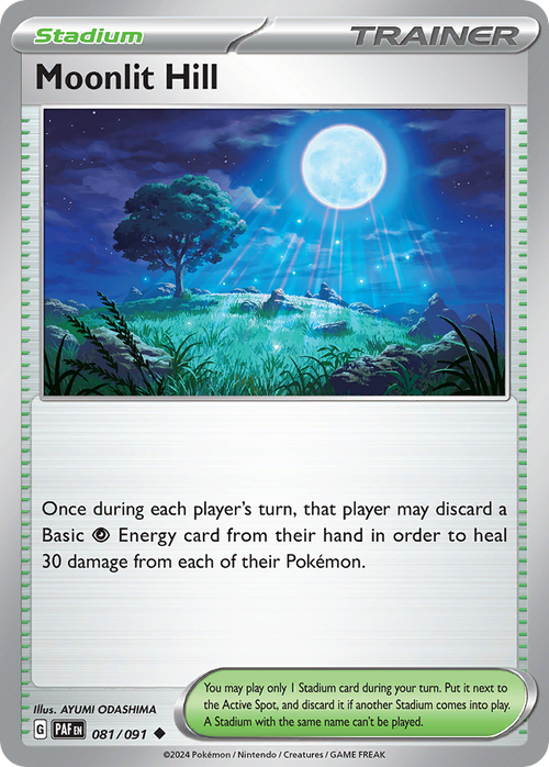 Moonlit Hill 081/091 Uncommon Paldean Fates