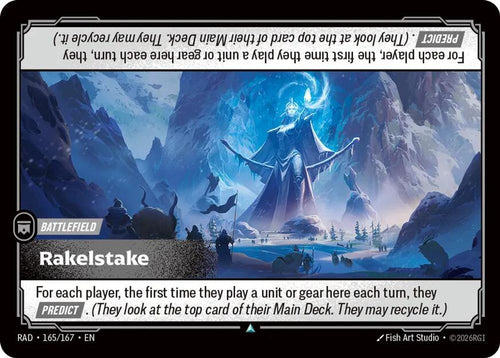 Rakelstake 165/167 Uncommon Radiance Riftbound NM