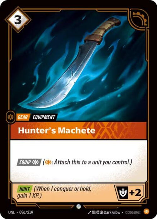 Hunter's Machete 096/219 Common Unleashed