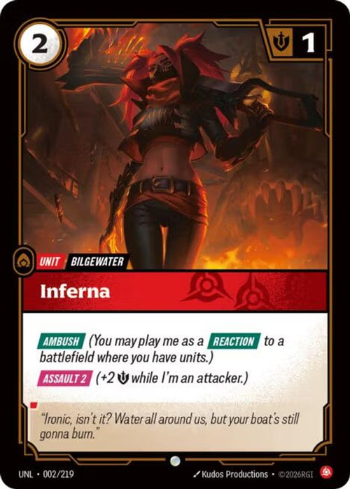 Inferna 002/219 Common Unleashed