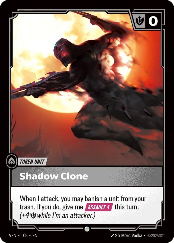 Shadow Clone // Tentacle T05 // T06 Common Vendetta