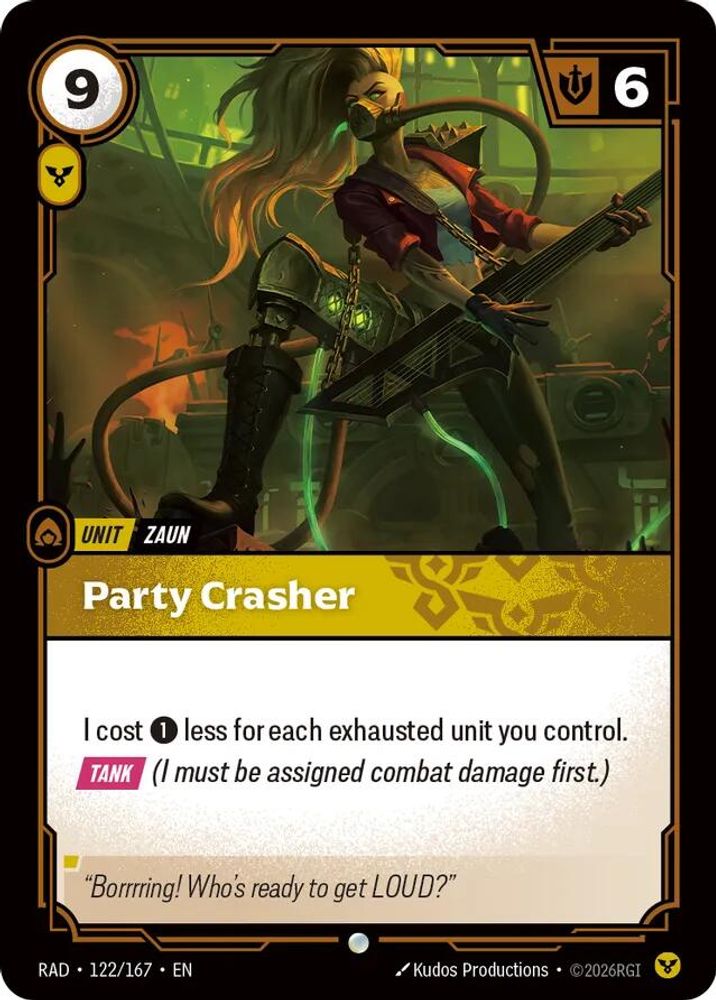 Party Crasher 122/167 Common Radiance