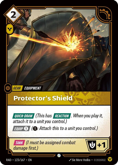 Protector's Shield 123/167 Common Radiance