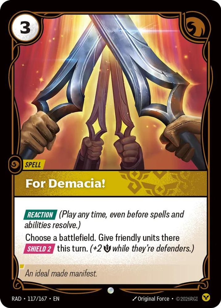 For Demacia! 117/167 Common Radiance