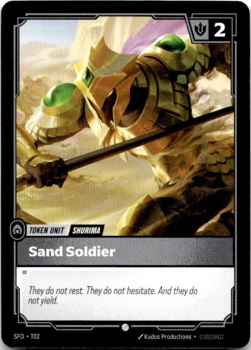 Sand Soldier // Buff T02 Common Spiritforged