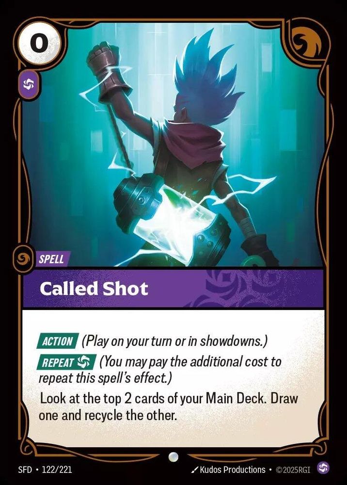 Called Shot 122/221 Common Spiritforged