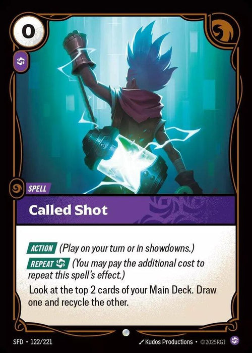 Called Shot 122/221 Common Spiritforged