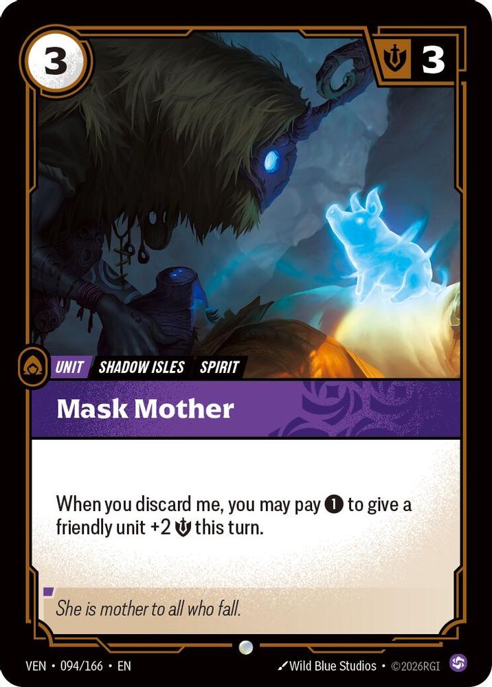 Mask Mother 094/166 Common Vendetta
