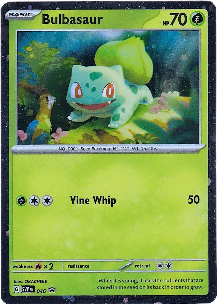 Bulbasaur (Cosmos Holo) 046 Promo Scarlet & Violet Promo