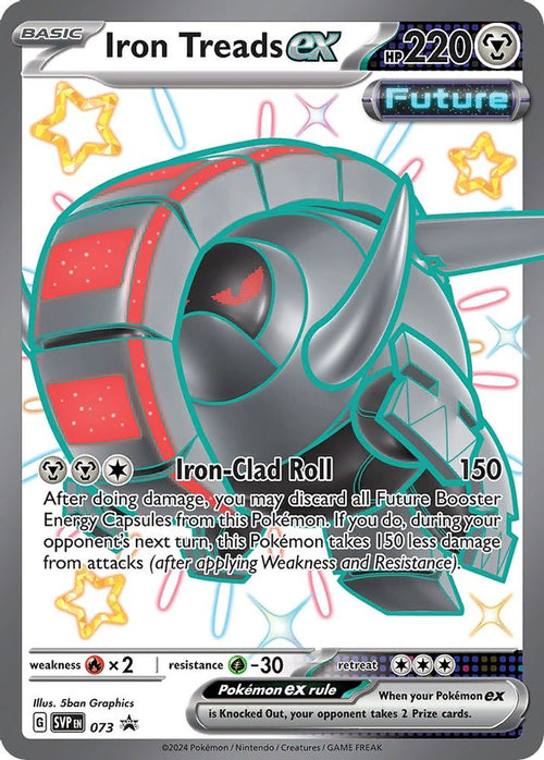 Iron Treads ex 073 Holo Promo Scarlet & Violet Promo