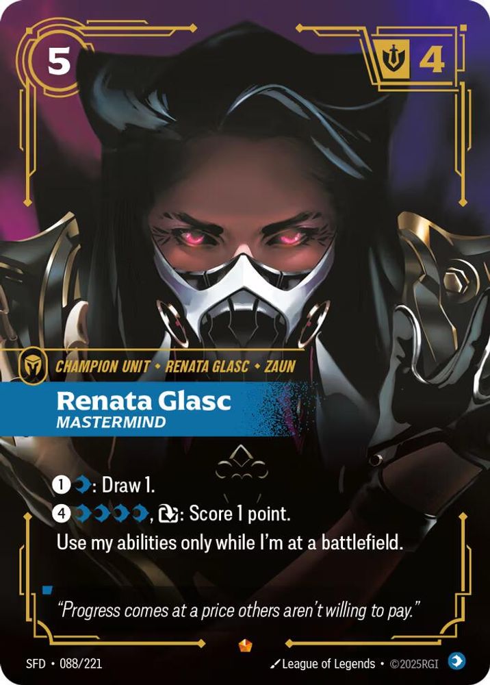 Renata Glasc - Mastermind 088/221 Epic Spiritforged Foil