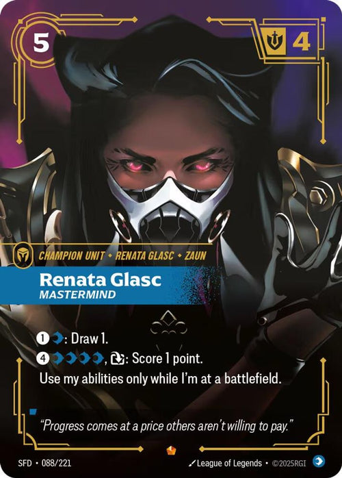 Renata Glasc - Mastermind 088/221 Epic Spiritforged Foil