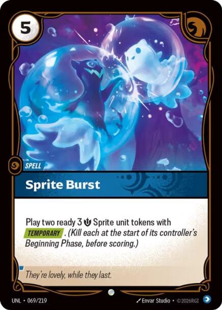 Sprite Burst 069/219 Common Unleashed