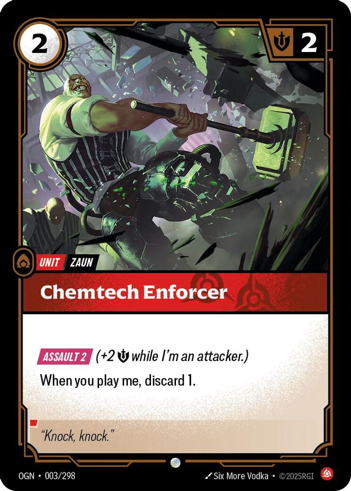 Chemtech Enforcer 003/298 Common Origins