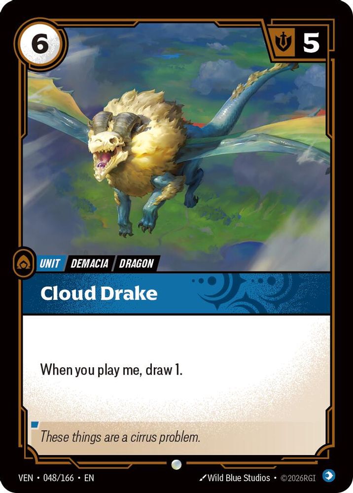 Cloud Drake 048/166 Common Vendetta