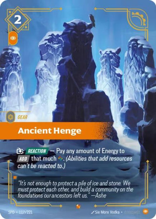 Ancient Henge 117/221 Epic Spiritforged Foil