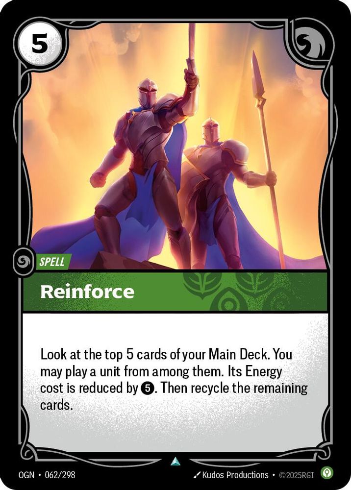 Reinforce 062/298 Uncommon Origins