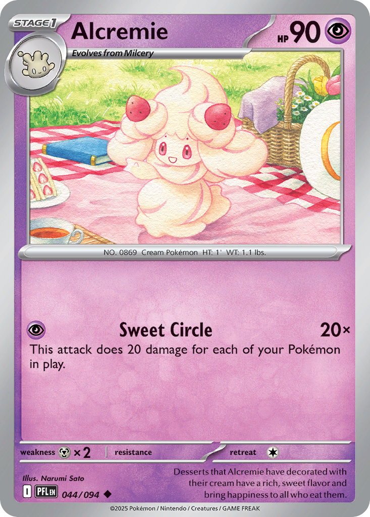 Alcremie 044/094 Uncommon Phantasmal Flames