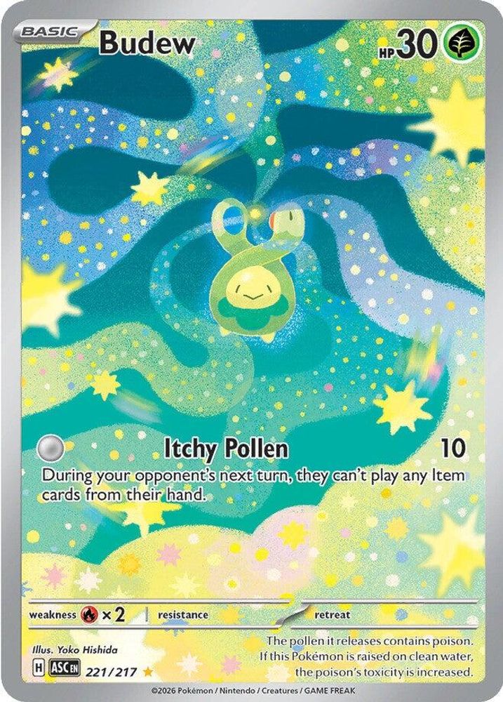 Budew 221/217 Illustration Rare Ascended Heroes Holo