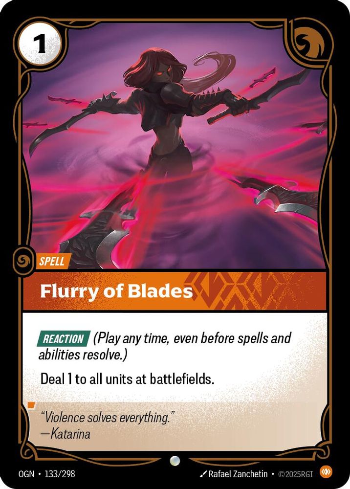 Flurry of Blades 133/298 Common Origins