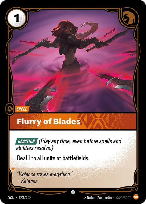 Flurry of Blades 133/298 Common Origins