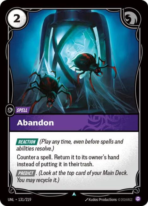 Abandon 131/219 Uncommon Unleashed