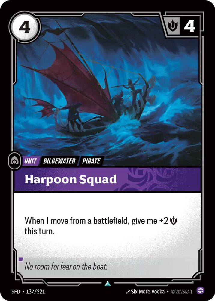 Harpoon Squad 137/221 Uncommon Spiritforged