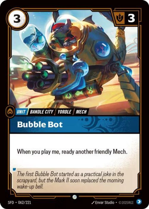 Bubble Bot 062/221 Common Spiritforged