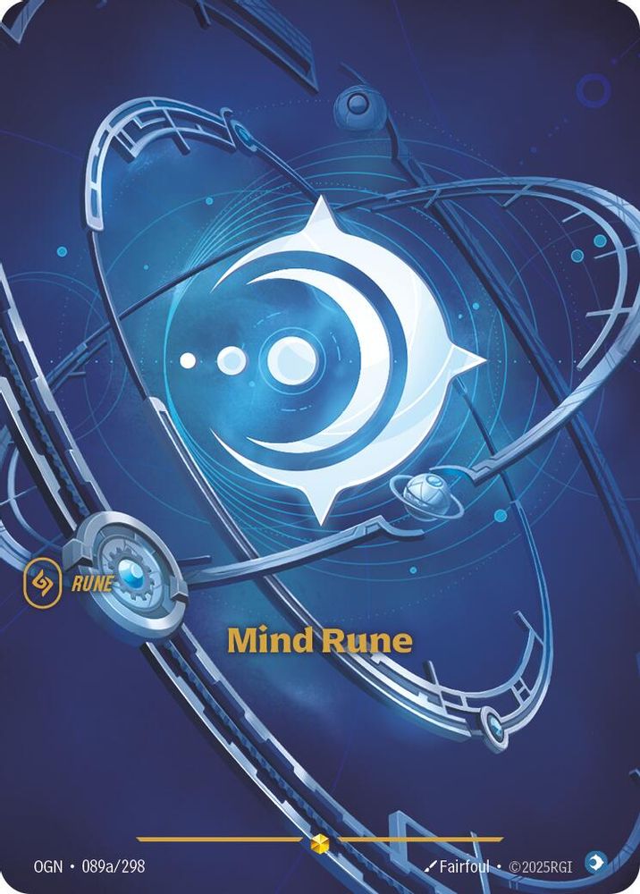 Mind Rune (Alternate Art) 089A/298 Showcase Origins Foil