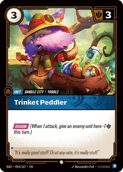 Trinket Peddler 054/167 Common Radiance