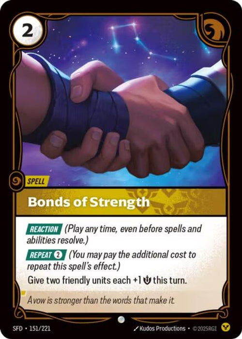 Bonds of Strength 151/221 Common Spiritforged