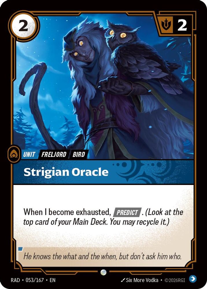 Strigian Oracle 053/167 Common Radiance