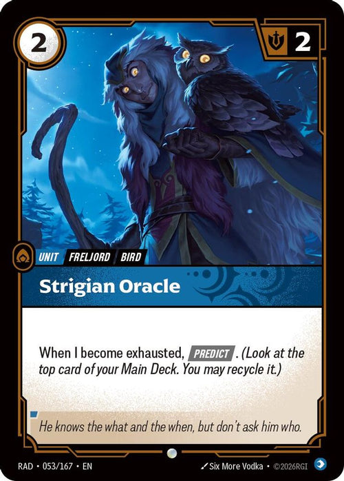 Strigian Oracle 053/167 Common Radiance