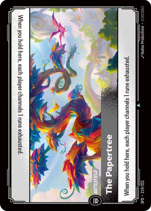 The Papertree 219/221 Uncommon Spiritforged