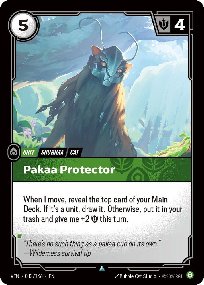 Pakaa Protector 033/166 Uncommon Vendetta