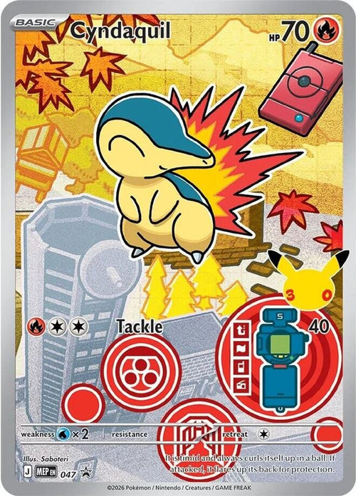 Cyndaquil 047 Promo ME: Mega Evolution Promo Holo