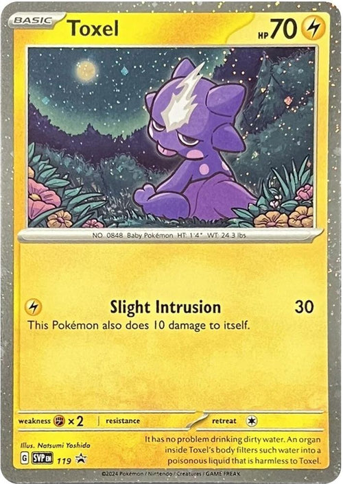 Toxel 119 Holo Promo Scarlet & Violet Promo