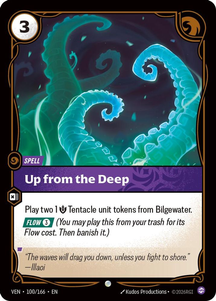 Up from the Deep 100/166 Common Vendetta