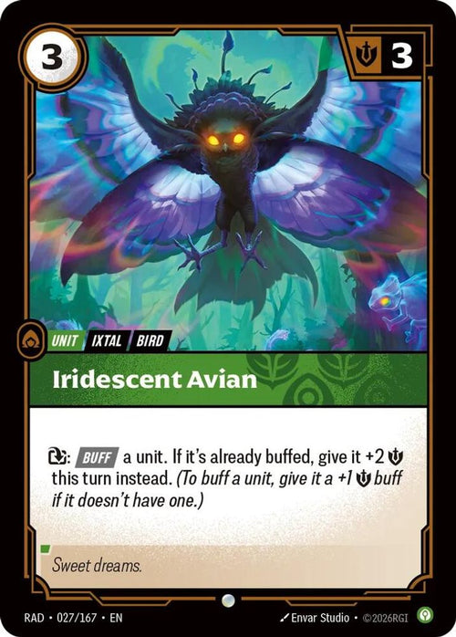Iridescent Avian 027/167 Common Radiance