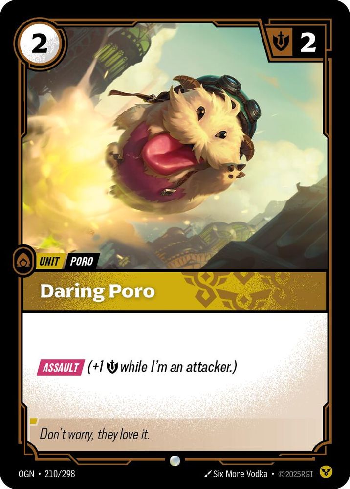 Daring Poro 210/298 Common Origins