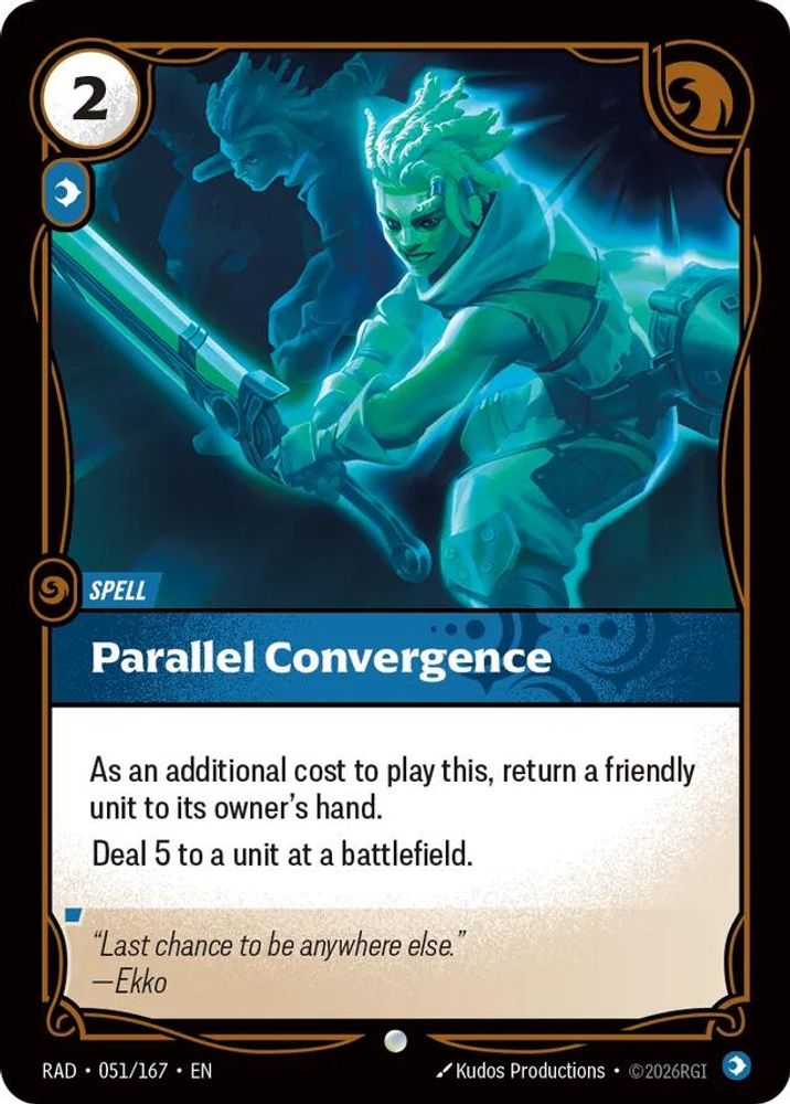 Parallel Convergence 051/167 Common Radiance Riftbound NM