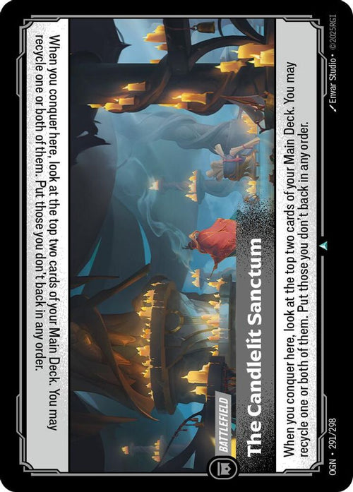 The Candlelit Sanctum 291/298 Uncommon Origins Foil