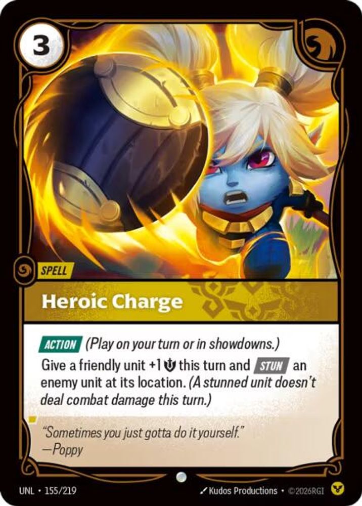Heroic Charge 155/219 Common Unleashed