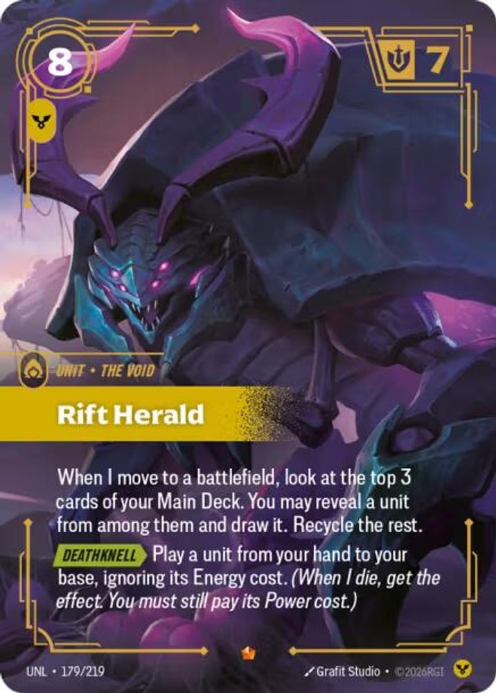 Rift Herald 179/219 Epic Unleashed Foil